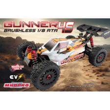 MHDPRO GUNNER BUGGY 4S RTR 1/8 Orange/Blanc+ accu 4S/6700+Chargeur 4A 630008B4S_MHD voitures