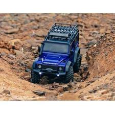 TRX-4M LAND ROVER DEFENDER 1/18 - Bleu 97054-1-BLUE_TRAXXAS