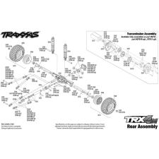 TRX-4M LAND ROVER DEFENDER 1/18 - Bleu 97054-1-BLUE_TRAXXAS