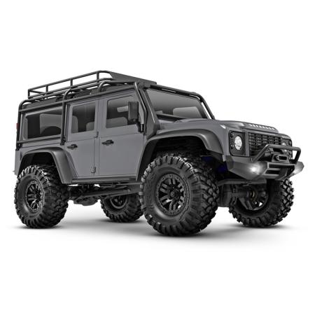 TRX-4M LAND ROVER DEFENDER 1/18 - GRIS 97054-1-SLVR_TRAXXAS